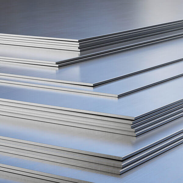 Aluminium Platten nach Maß. Eisenplatten aus Aluminium. Unterschiedliche  Dicken.